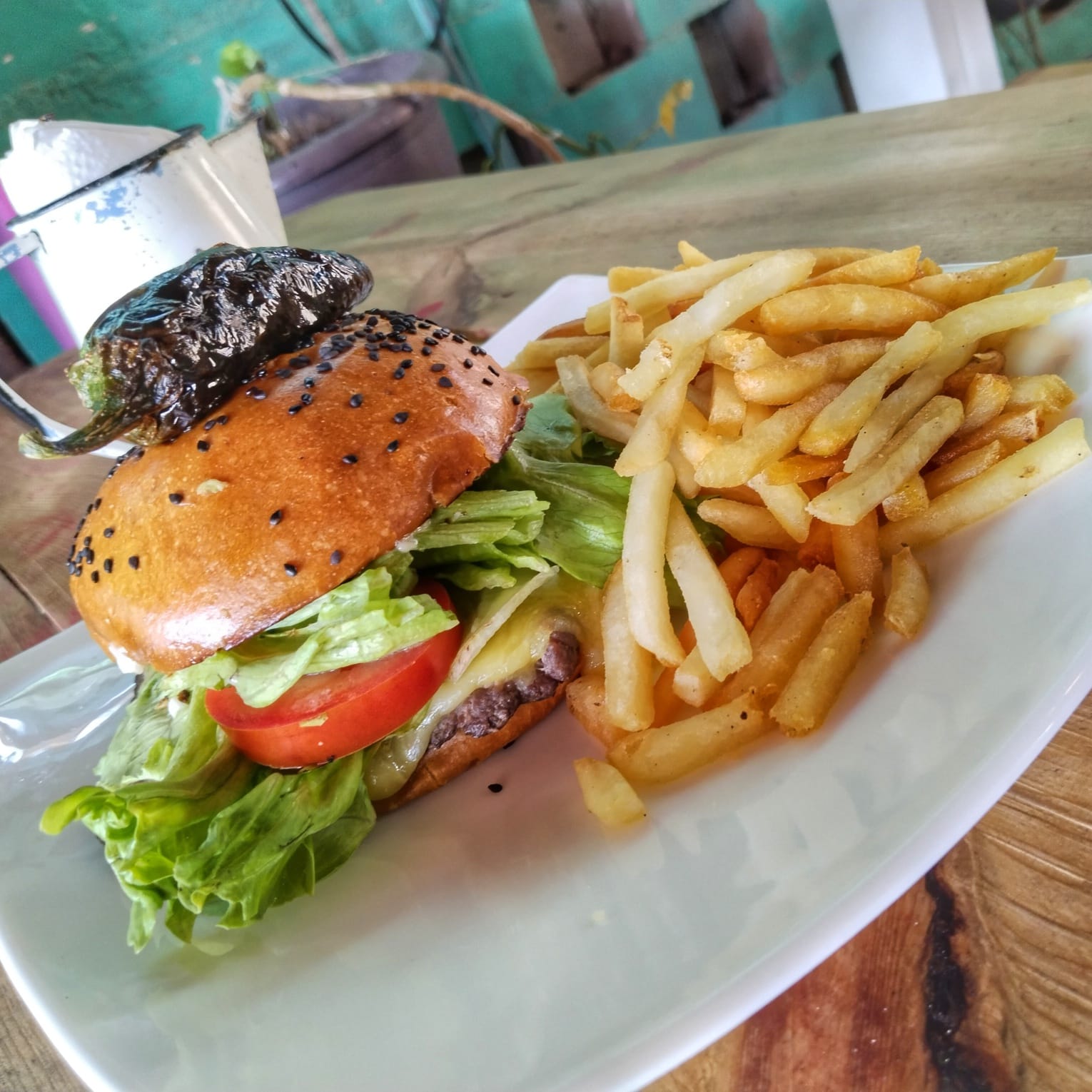 Hamburguesa de Casa San Pedro